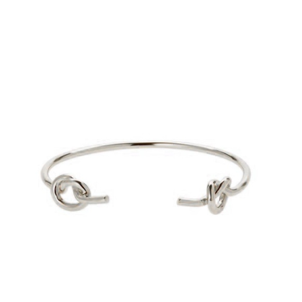 Kacey K Open Love Knot Cuff
